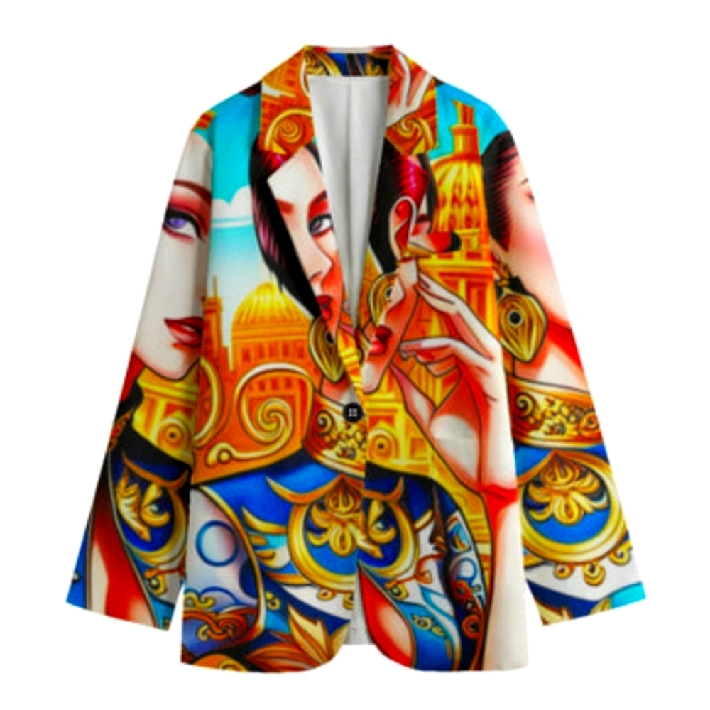 kokorepublic Women's Leisure Blazer | 245GSM Cotton